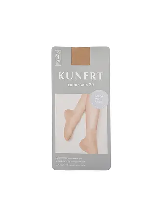 KUNERT | Socquettes fines graphite | beige